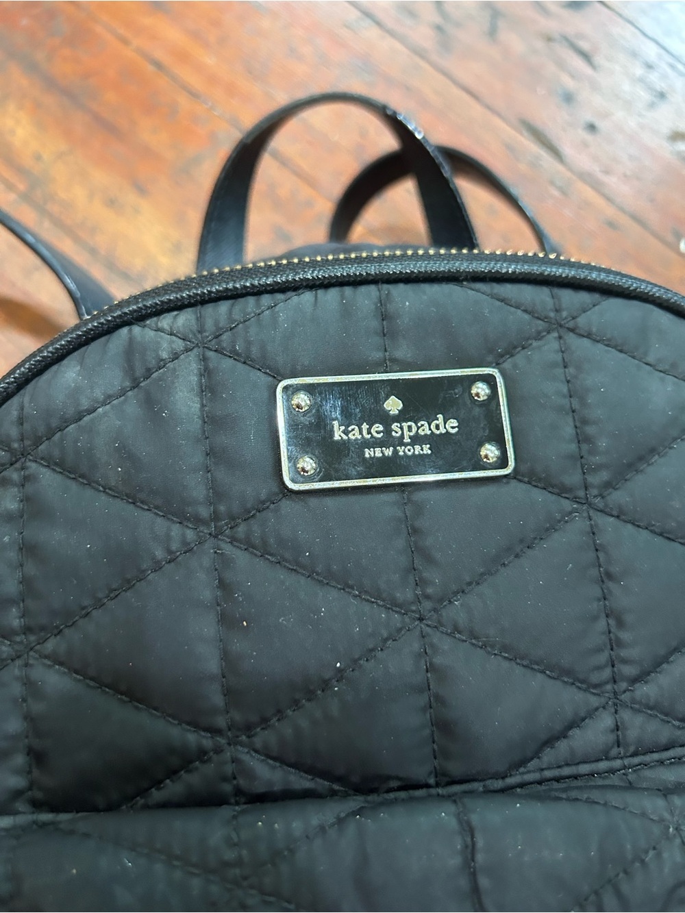 Kate Spade Small Bradley Wilson Road Quilted Backpack - Picture 12 of 17